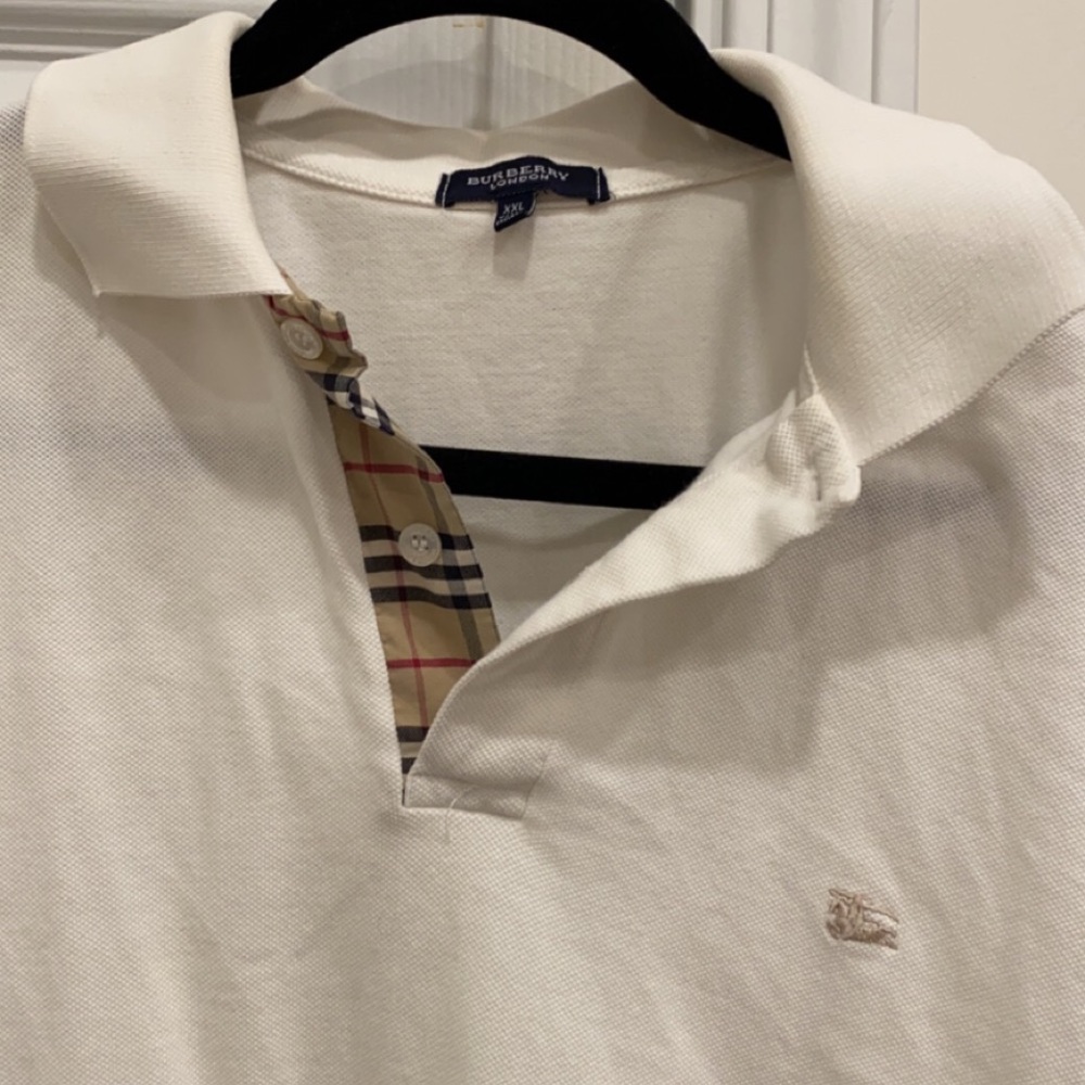 XXL Burberry polo shirt